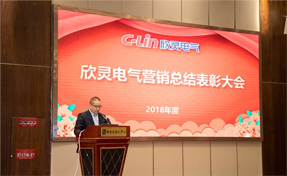 欣靈電氣營銷總結表彰大會
