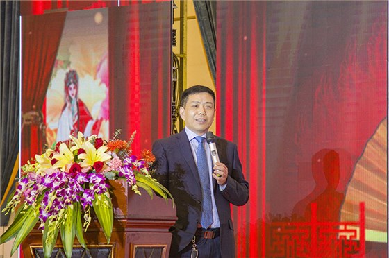 總裁張彭春發(fā)表講話
